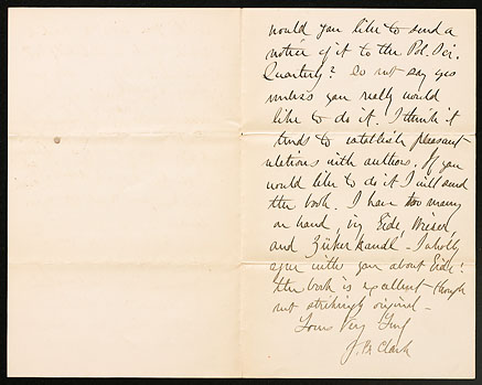 [Letter] May 29,1889,Smith College [to F.H. Giddings]