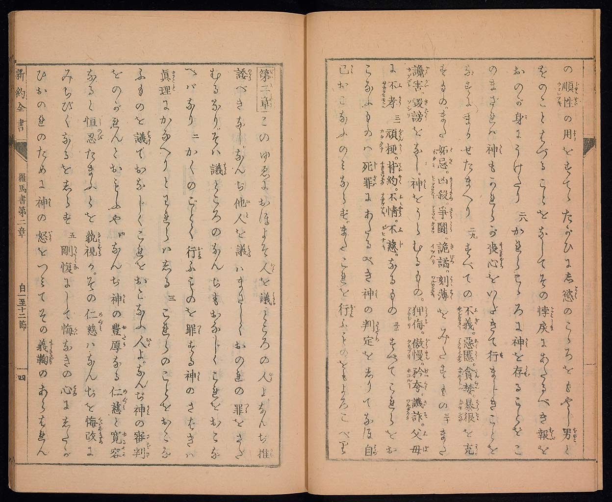 新約聖書羅馬伝（ローマの信徒への手紙）の画像（大）　0005/0044