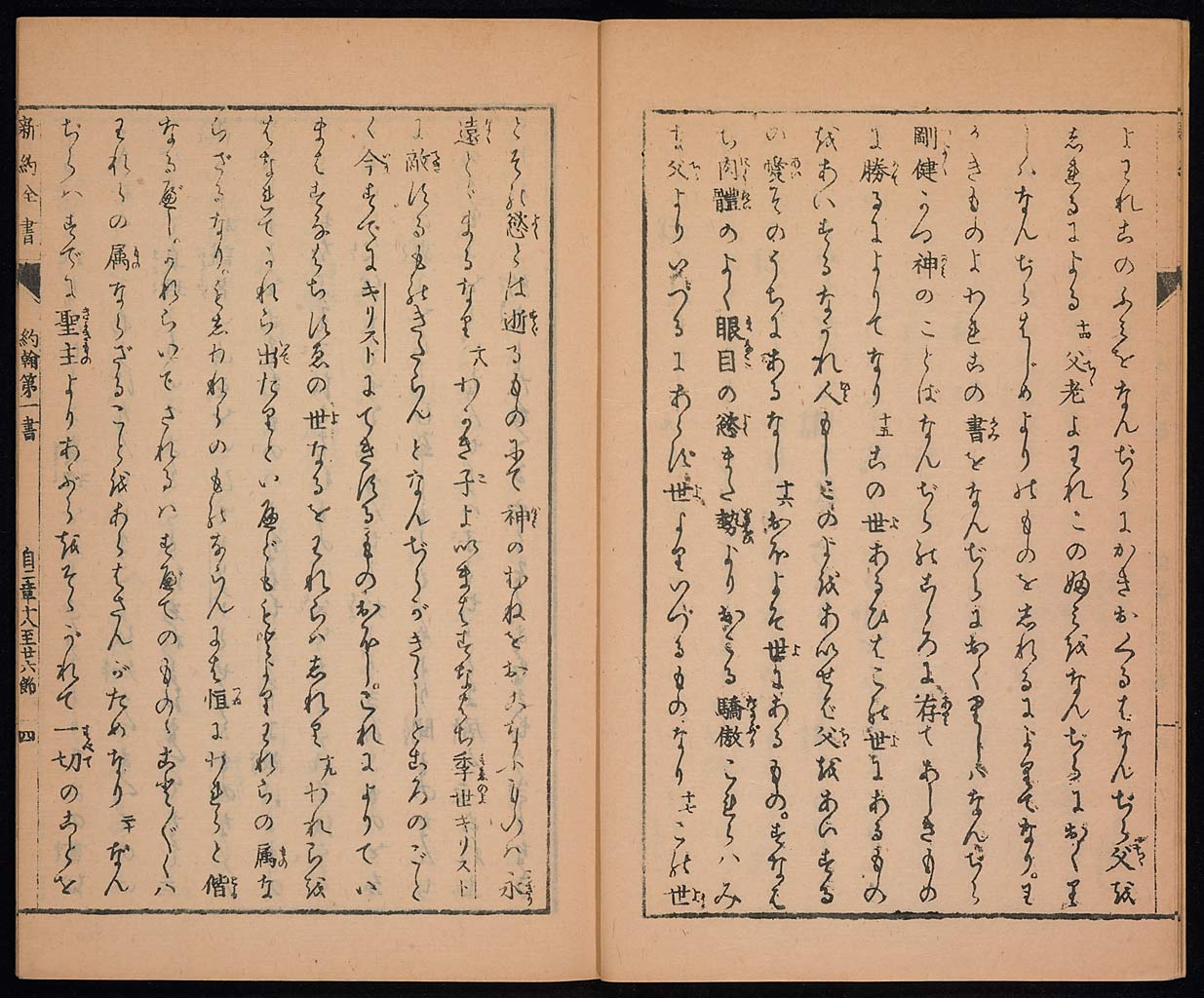 新約聖書約翰書（ヨハネによる福音書）の画像（大）　0005/0019