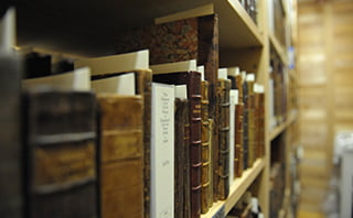 Valuable and old books, etc, that require a usage request