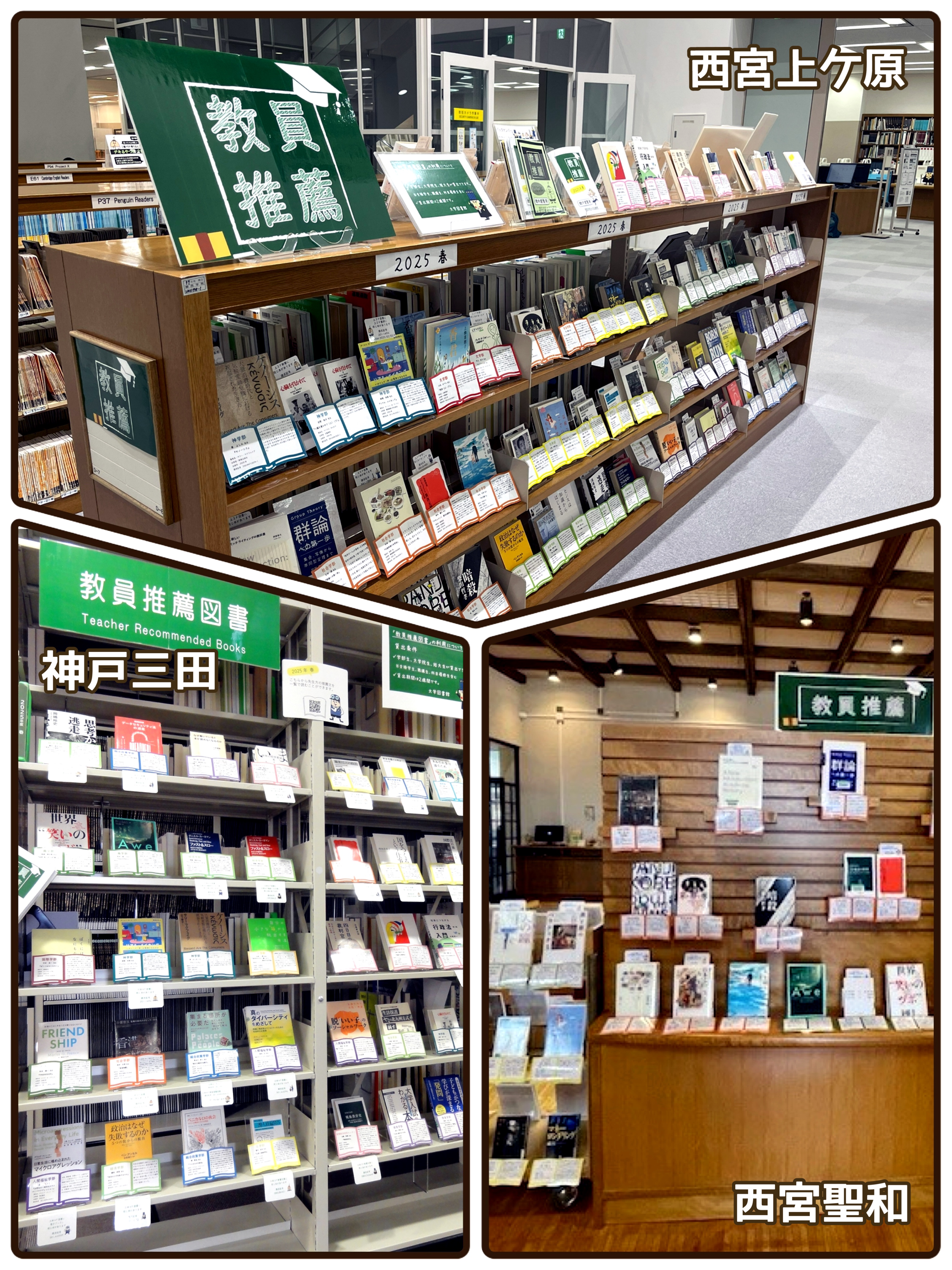 先生おすすめの本を、たくさん紹介しています！